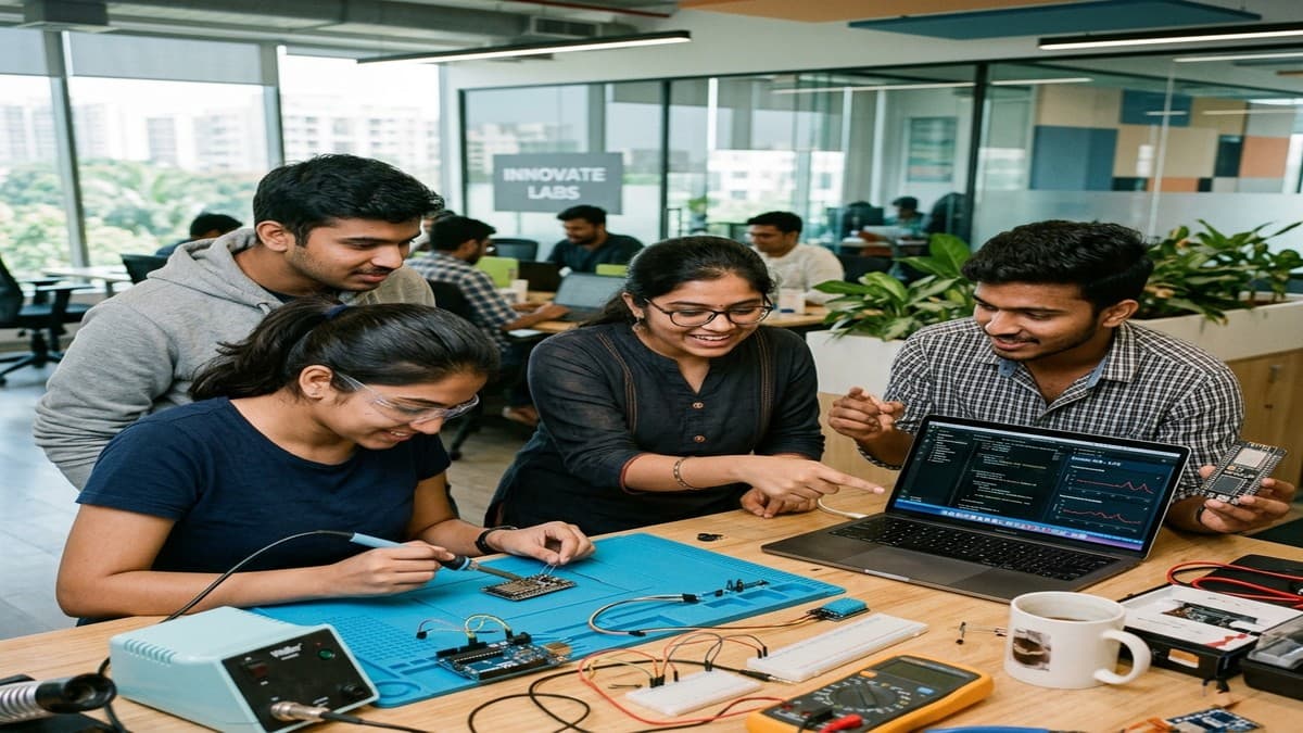 Students building engineering careers at BitnBolt